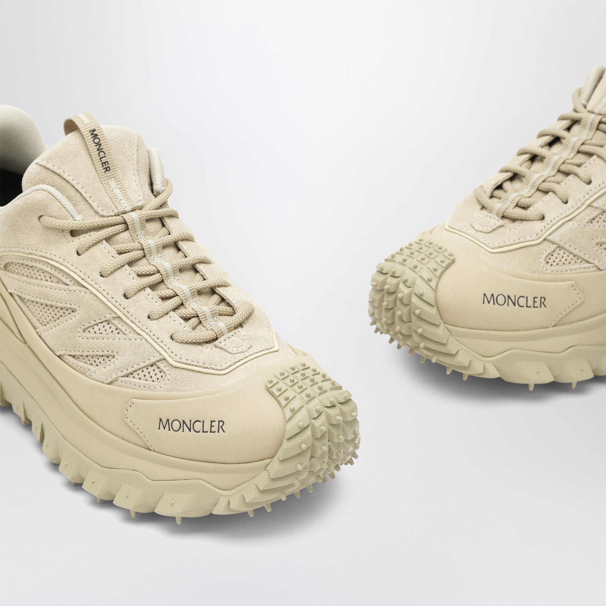 Beige Trailgrip Apex Craft GTX Sneakers aus Leder