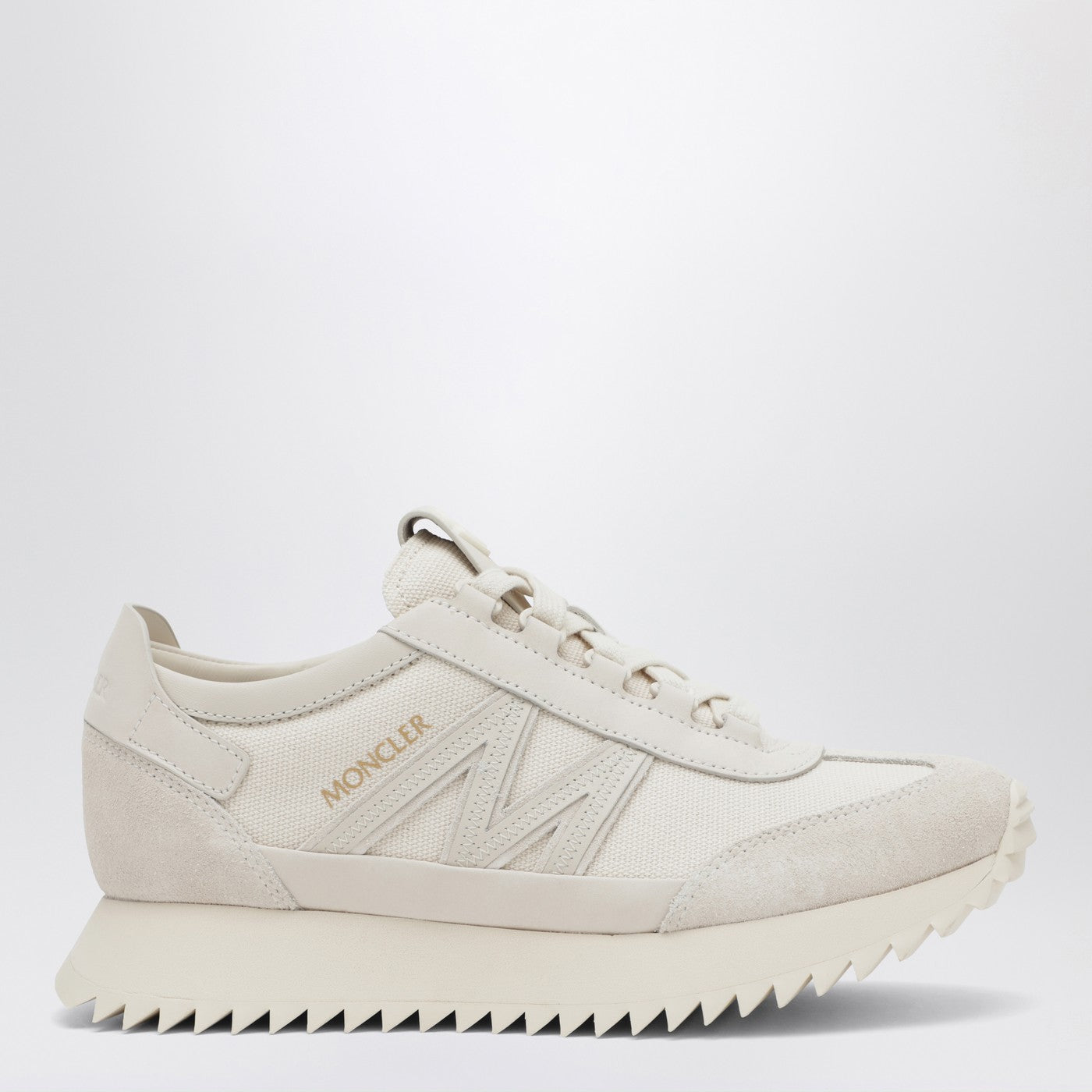 Pacey2 Sneakers aus beigem Canvas und Leder