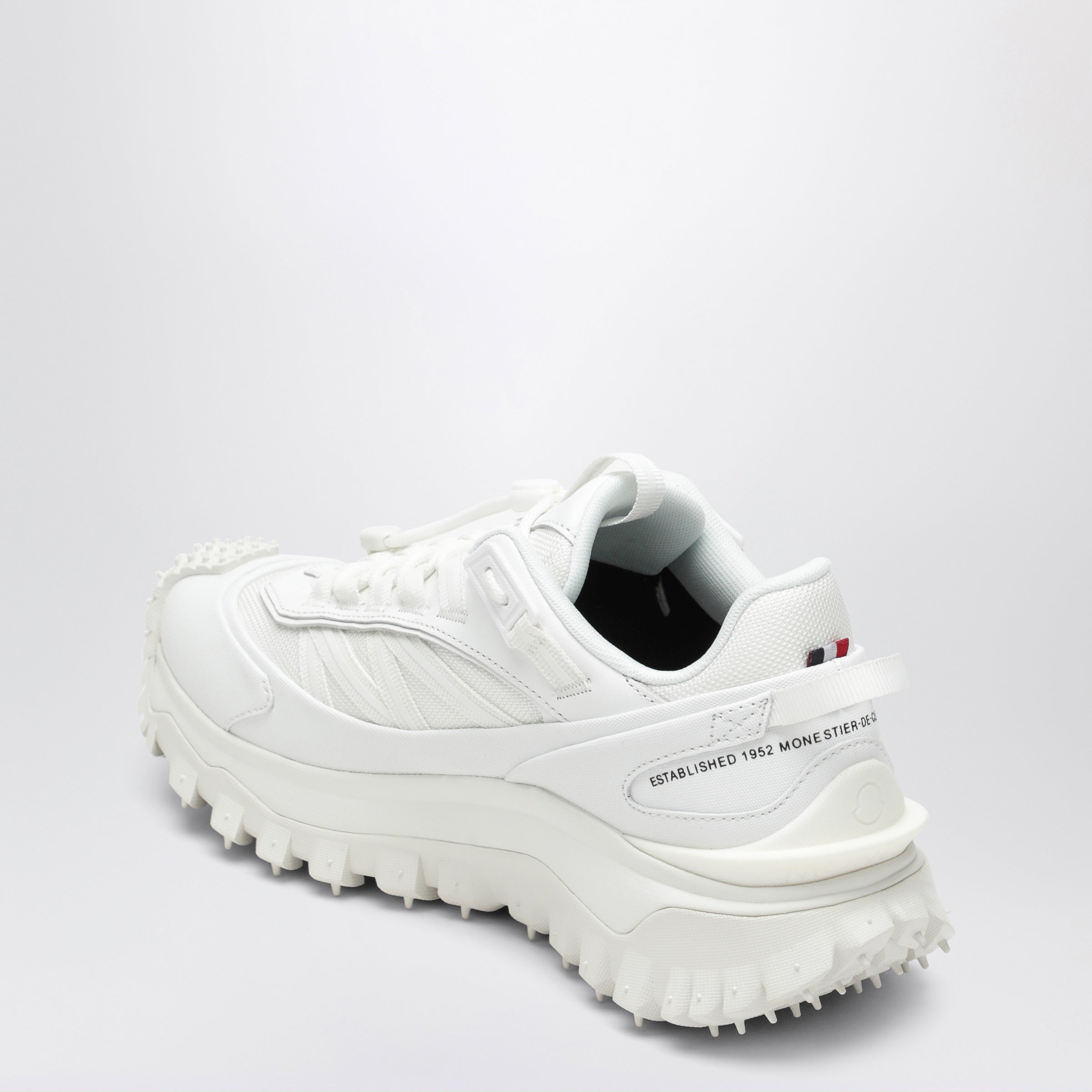 Moncler White Trailgrip GTX Sneakers | TheDoubleF