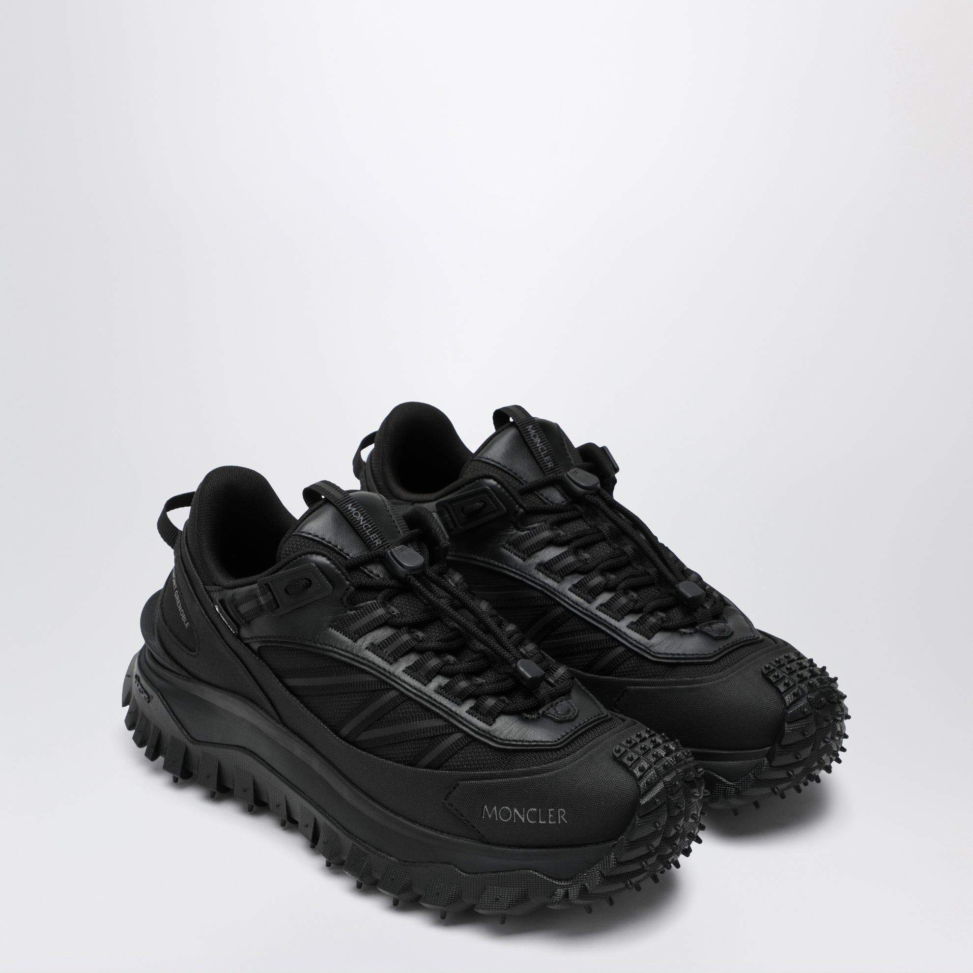 Sneaker Trailgrip GTX in pelle e nylon nere