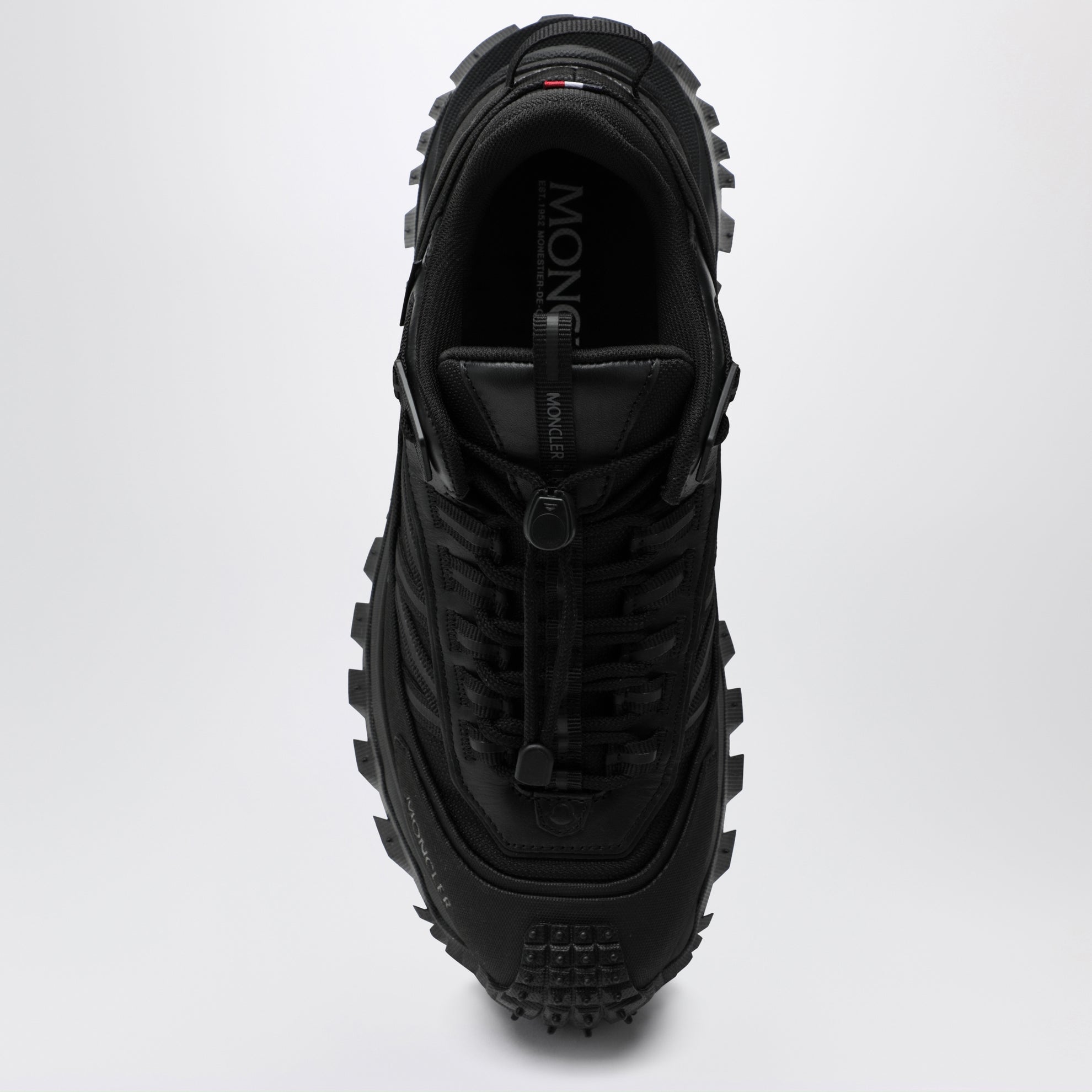 Sneaker Trailgrip GTX in pelle e nylon nere