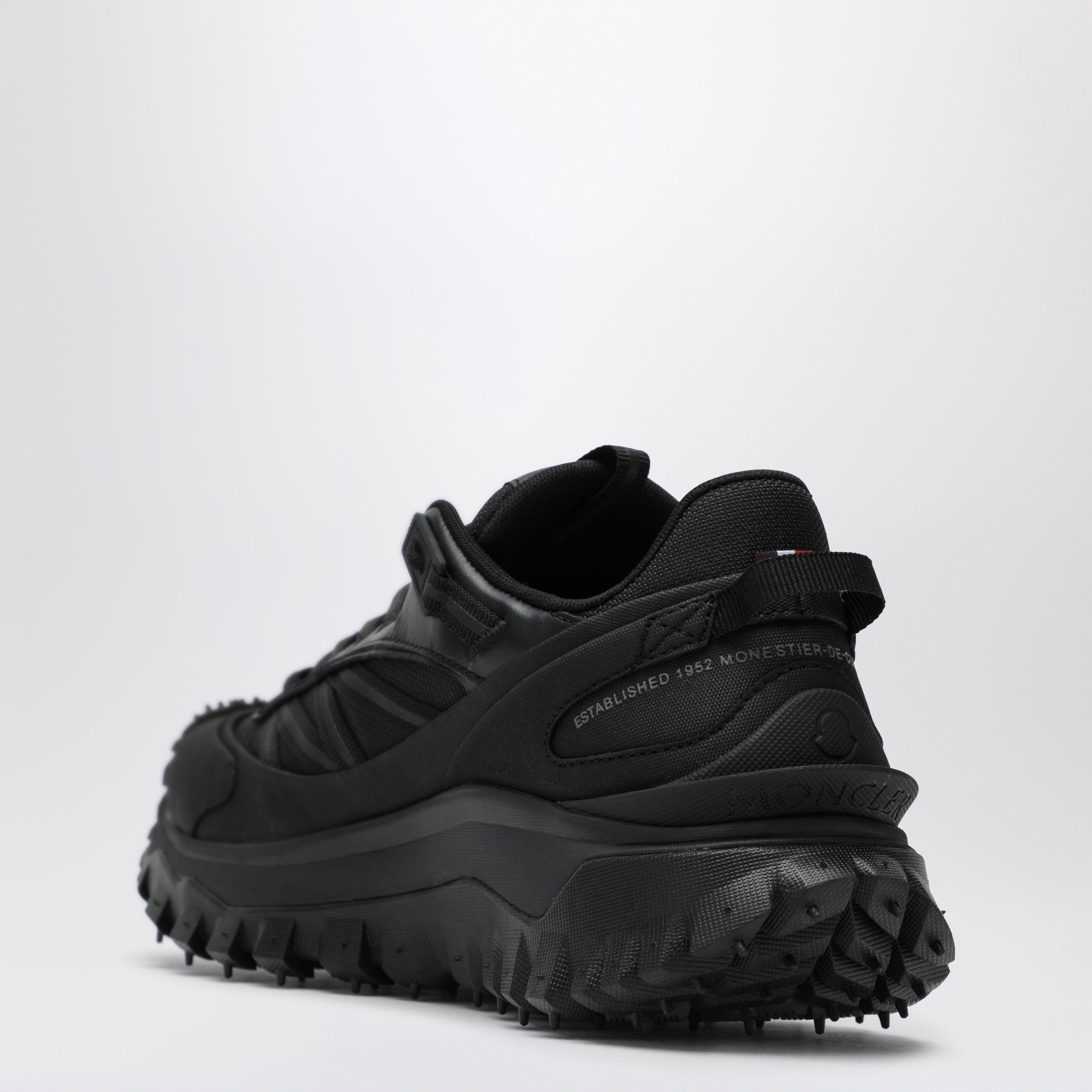 Sneaker Trailgrip GTX in pelle e nylon nere