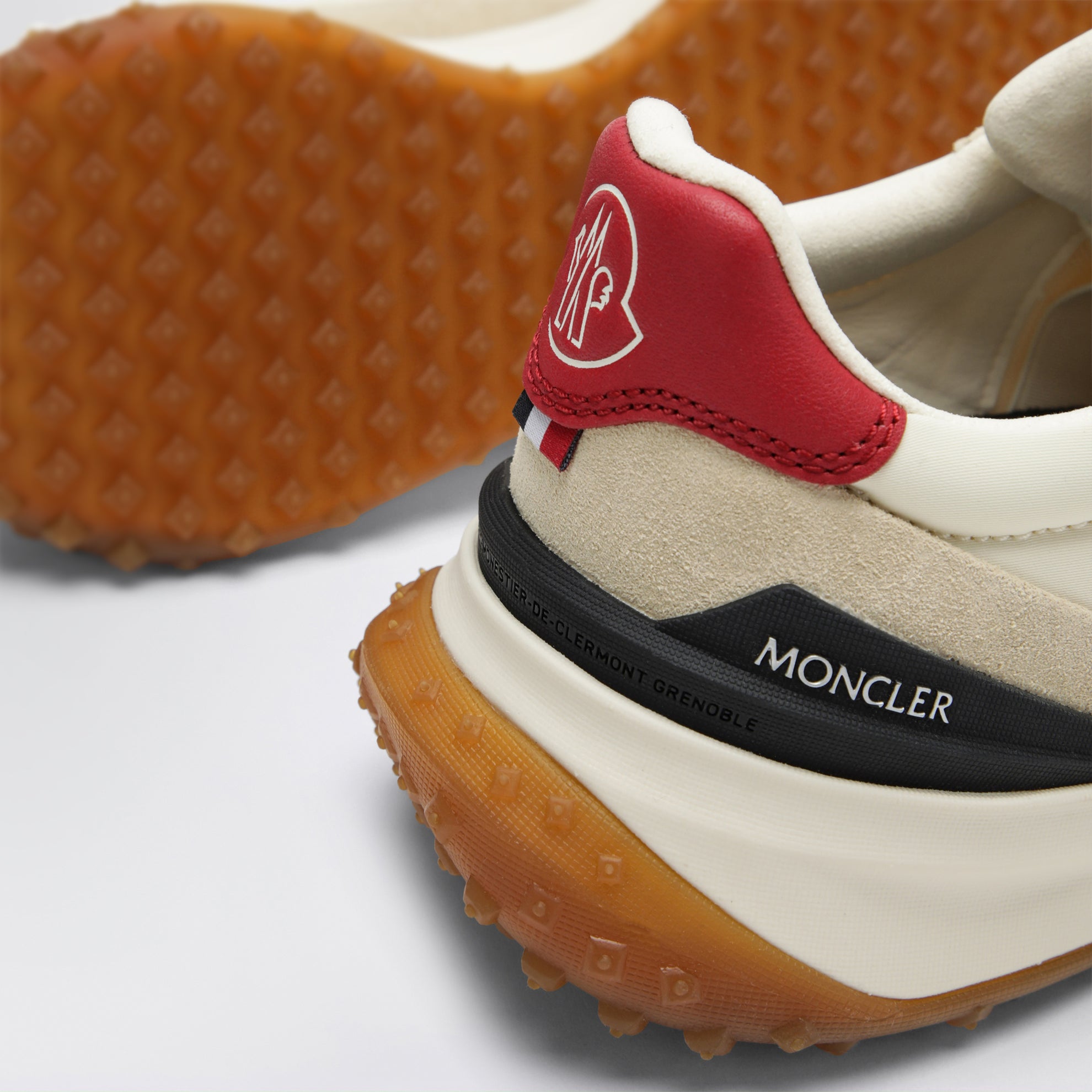 Sneaker CityTrek beige in nylon e pelle