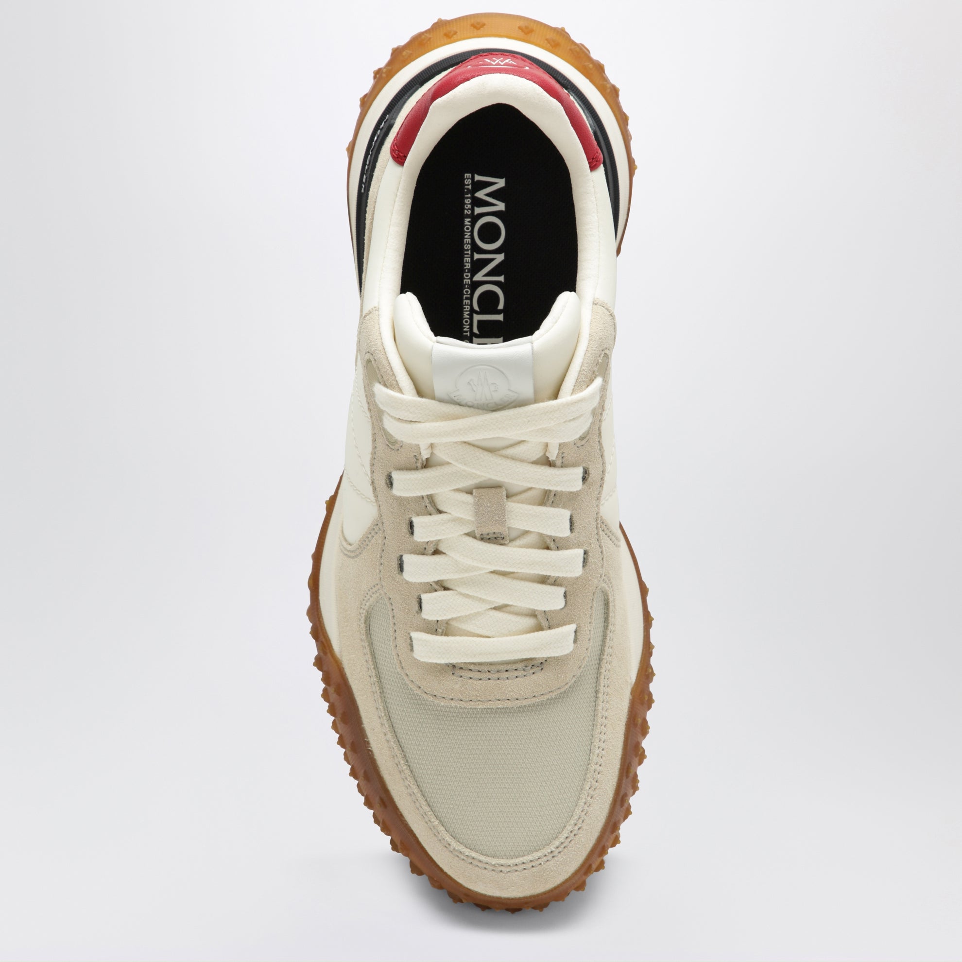 Baskets Moncler CityTrek blanc ivoire