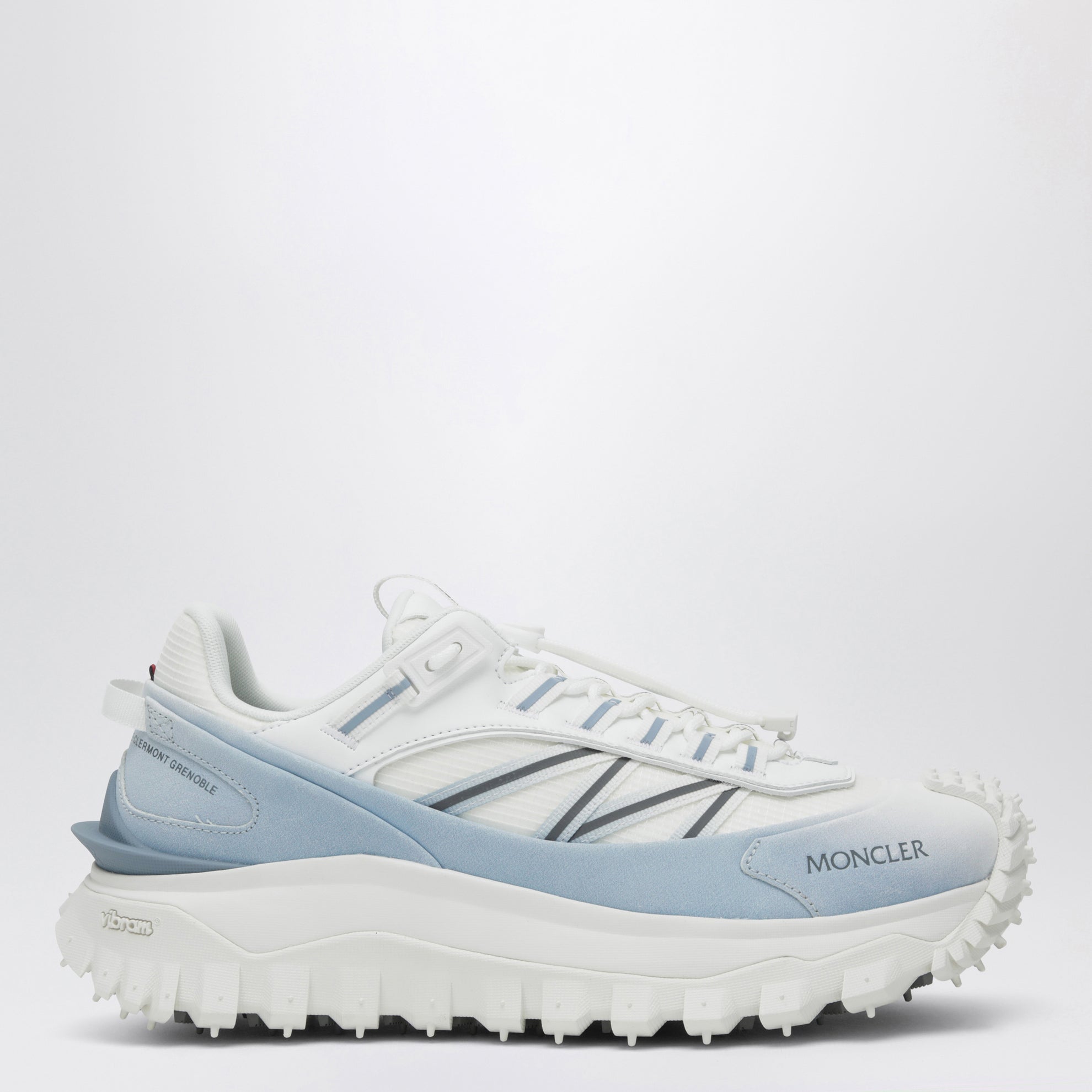 Sneakers Trailgrip blanc/bleu clair avec semelle Vibram® Megagrip