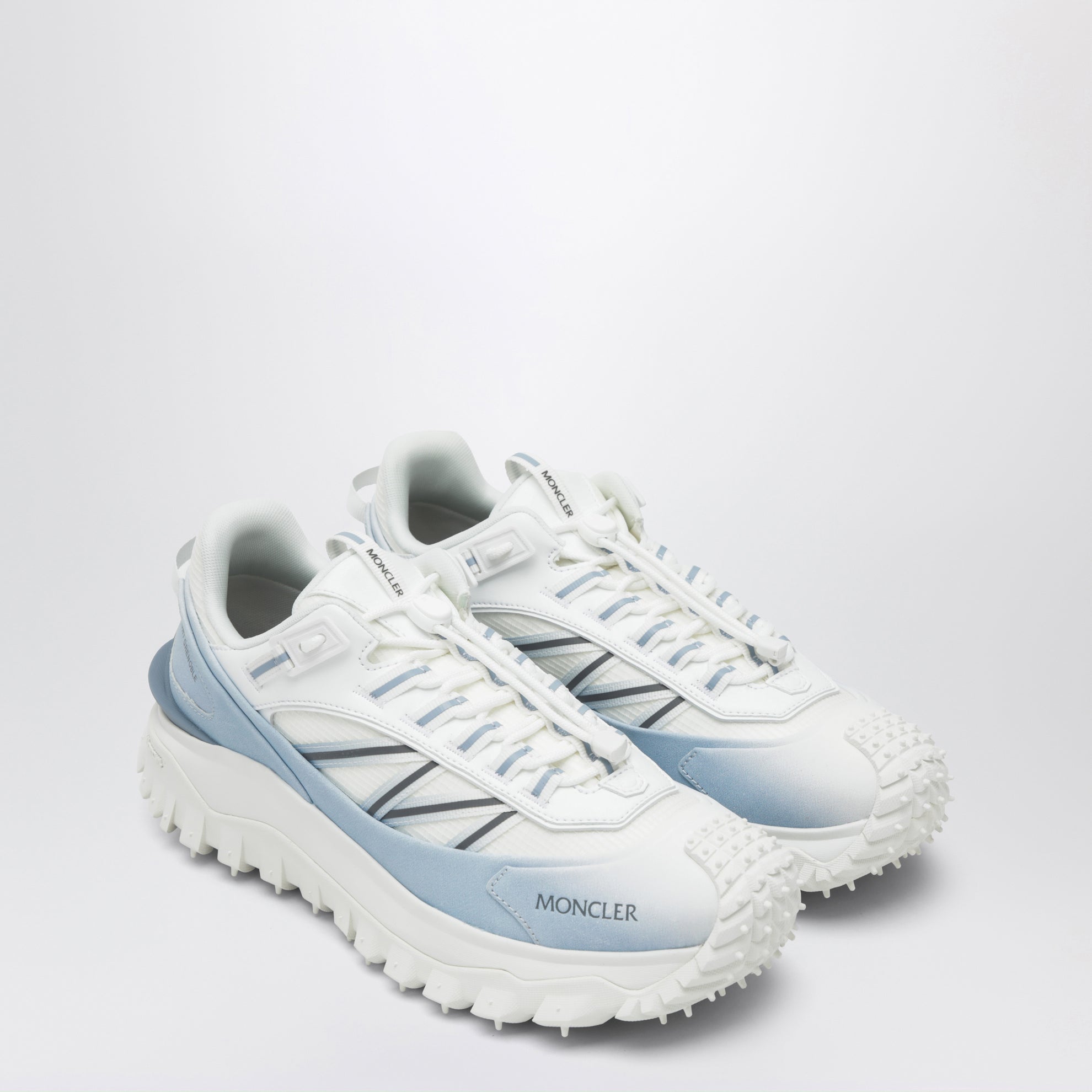 Sneakers Trailgrip blanc/bleu clair avec semelle Vibram® Megagrip