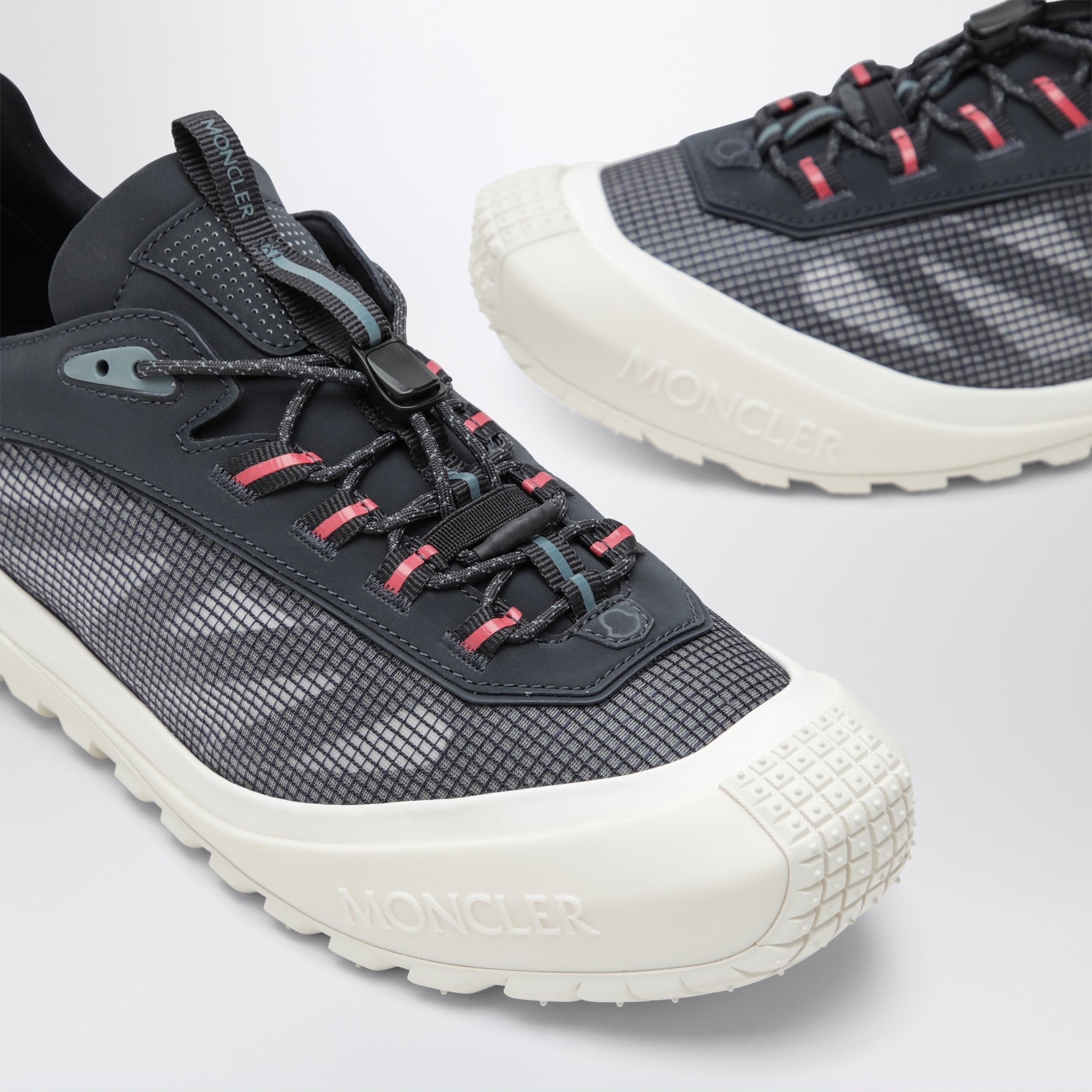 Trailgrip LP Sneakers aus Veloursleder und Nubuk, weiß