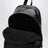 Black Explorer lambskin backpack