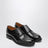 Schwarze Derby-Schuhe aus Leder