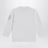 White blouse in cotton muslin