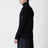 Navy blue turtleneck sweater with regular fit