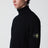 Navy blue turtleneck sweater with regular fit