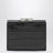 Portefeuille Small Frame noir en cuir de veau