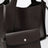 Borsa tote a tracolla chocolate in pelle vegana