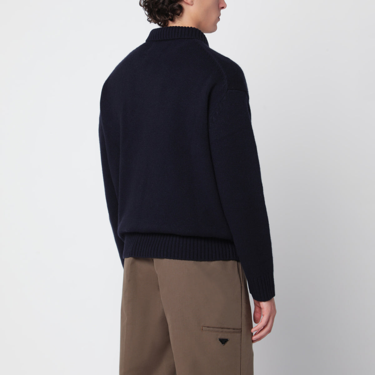 Sweater n°514 Jan navy in cashmere