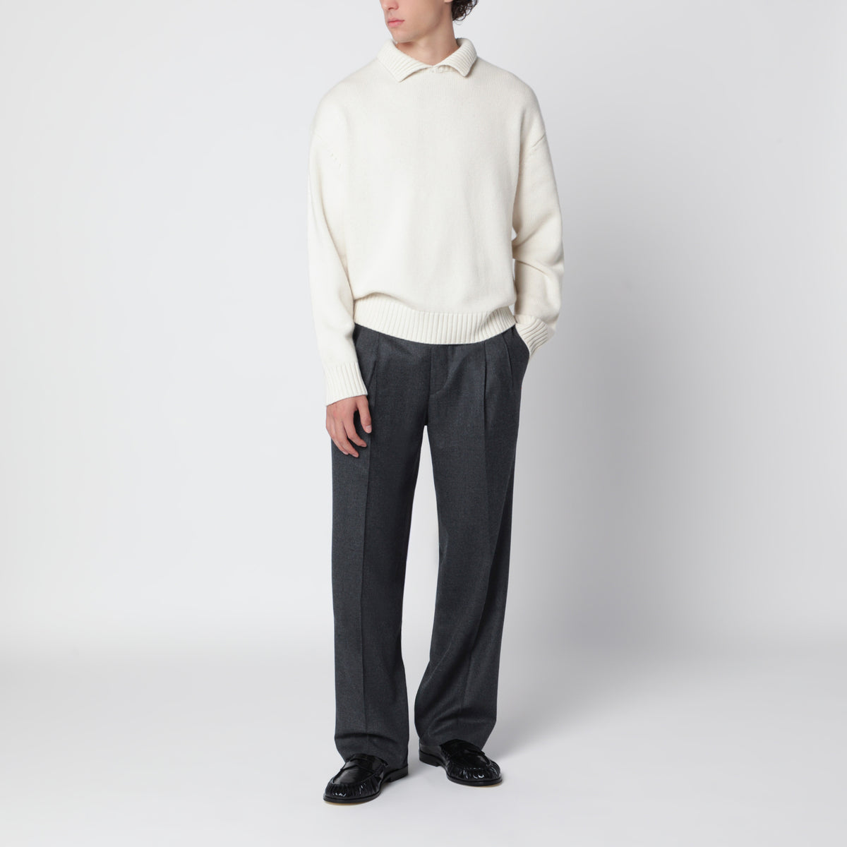 Cream N°513 Jo sweater in cashmere
