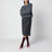 Pull col rond gris en cachemire