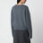 Pull col rond gris en cachemire