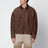 Brown jacket in vintage-effect suede