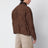 Brown jacket in vintage-effect suede