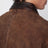 Brown jacket in vintage-effect suede