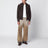 Bomber scamosciato marrone scuro