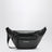 Schwarze Explorer Gürteltasche aus strukturiertem Leder