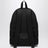 Black leather and nylon backpack