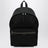 Sac à dos en cuir et nylon noir