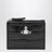 Kartenetui Slim Flap aus Kalbsleder in Schwarz