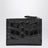 Kartenetui Slim Flap aus Kalbsleder in Schwarz