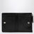 Kartenetui Slim Flap aus Kalbsleder in Schwarz