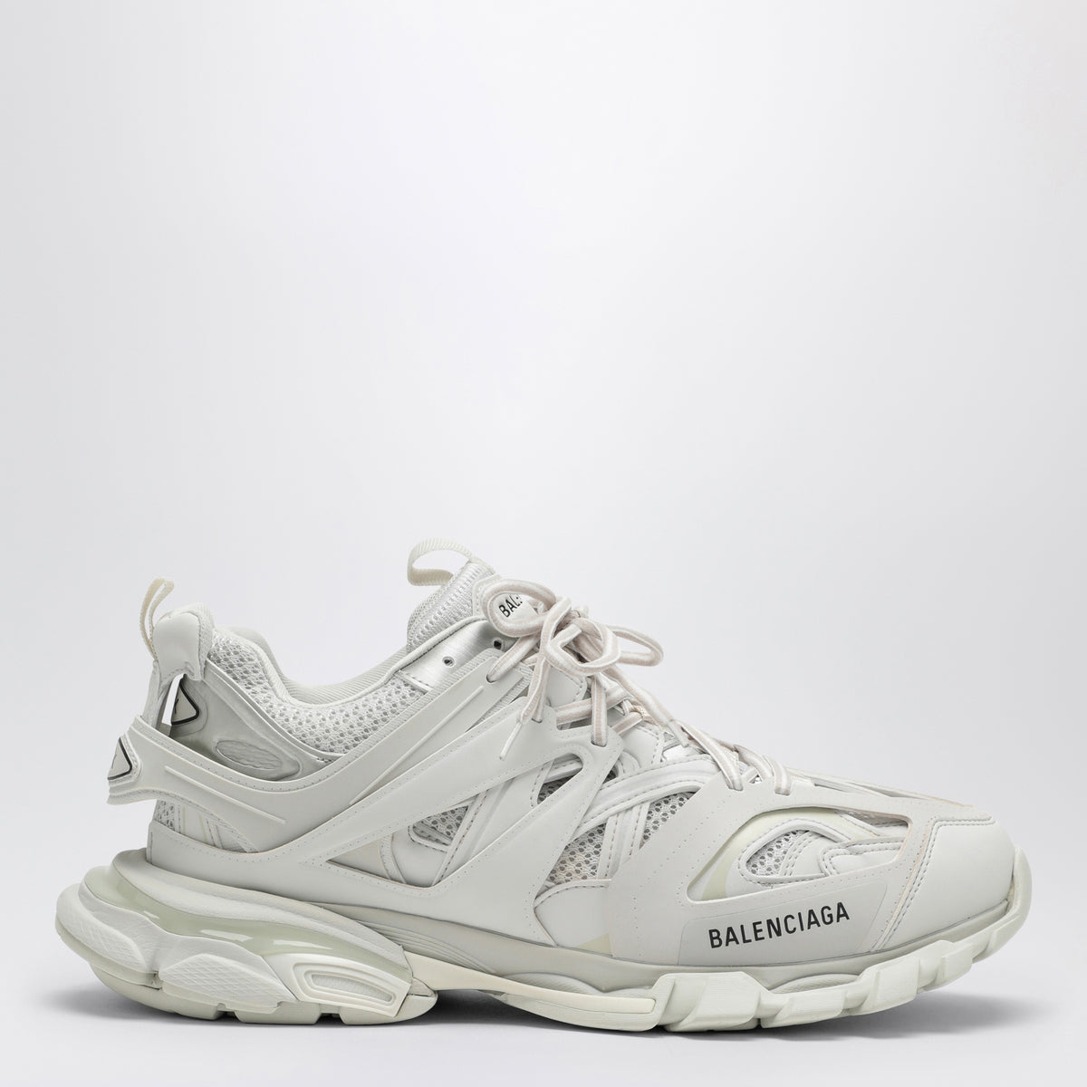 White Track low sneakers