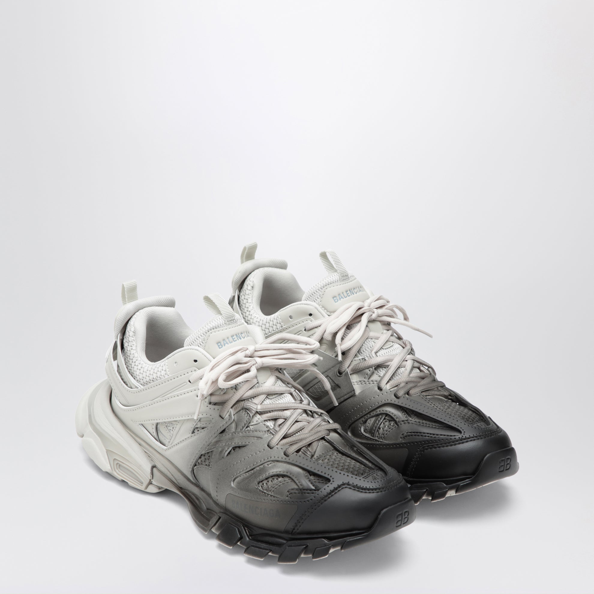 Sneaker Track Gradient nera/beige