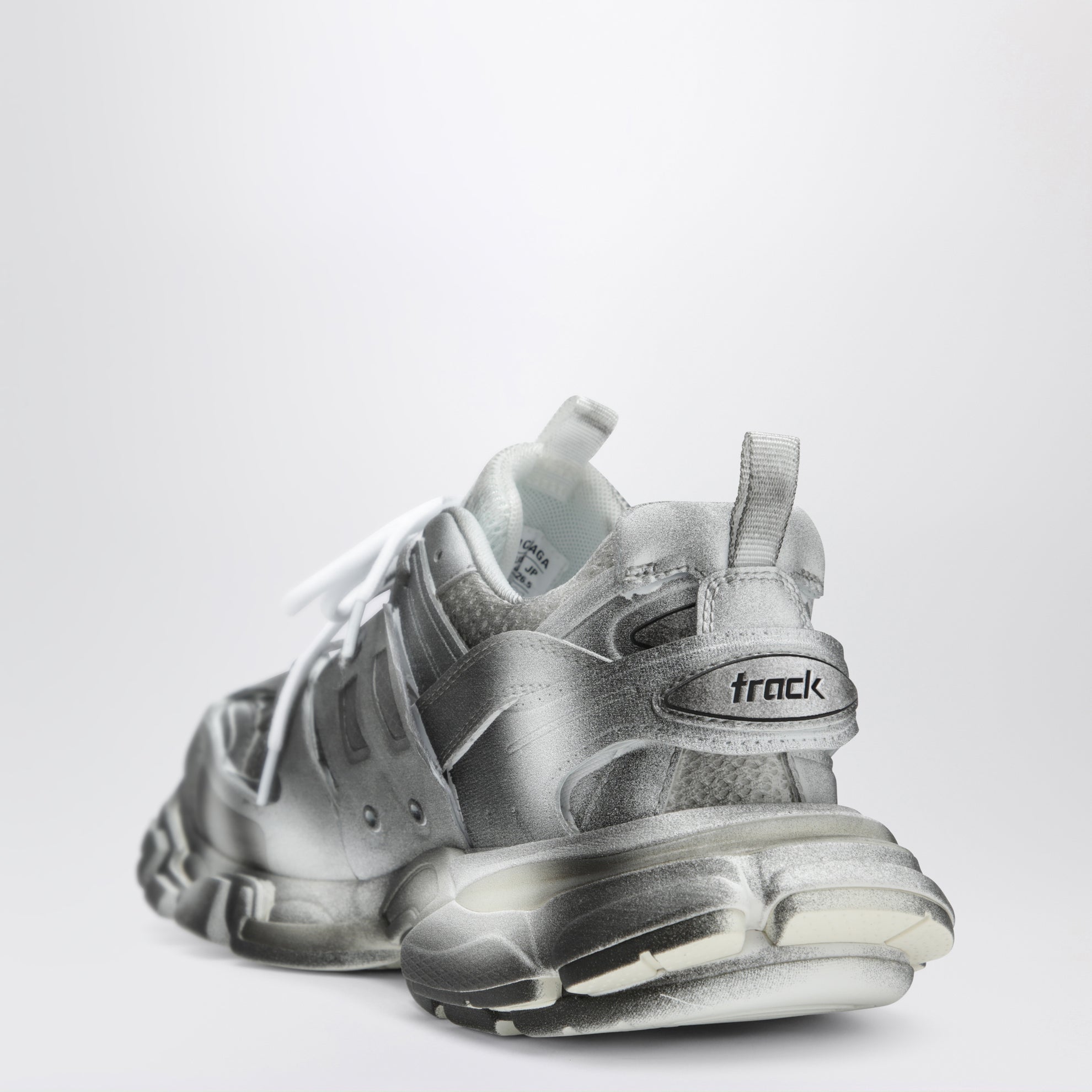 Sneaker Track Stencil Logo nera/bianca