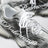 Sneaker Track Stencil Logo nera/bianca