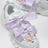 Sneakers Track Bow con fiocchi in poliuretano bianco/rosa