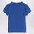 T-shirt bleu outremer avec imprimé logo