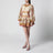 Indra Minikleid mit Blumenmuster
