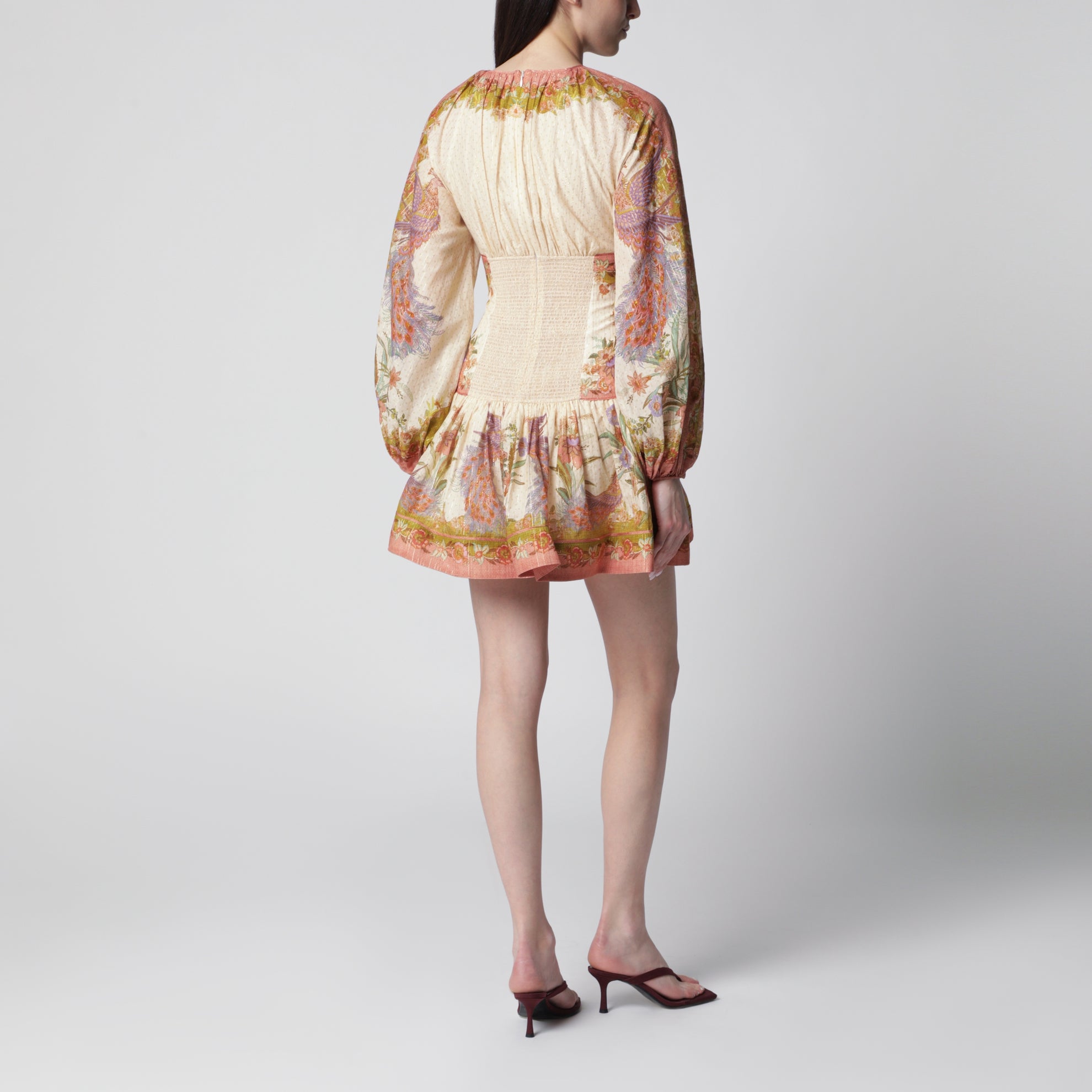 Indra Minikleid mit Blumenmuster