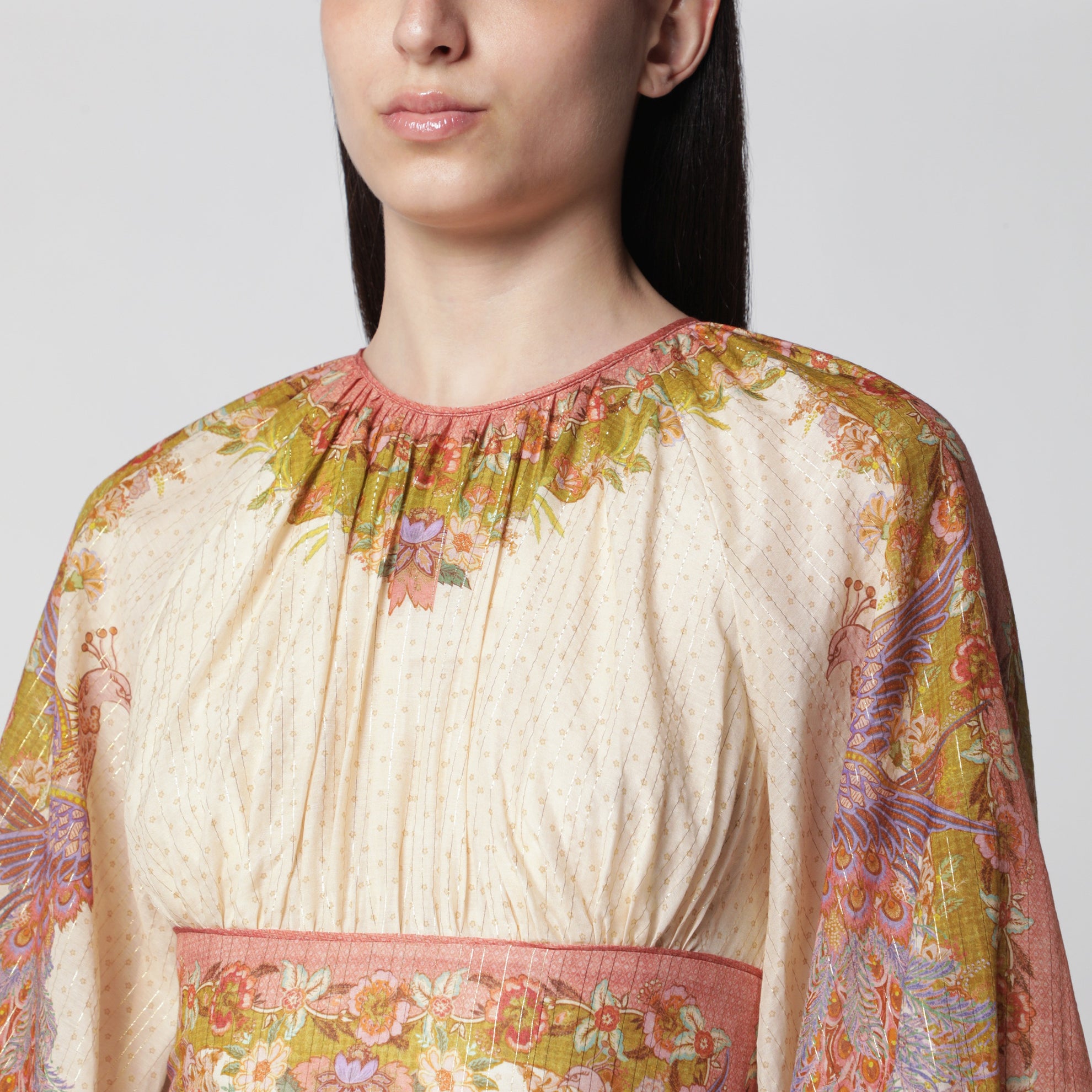 Indra Minikleid mit Blumenmuster