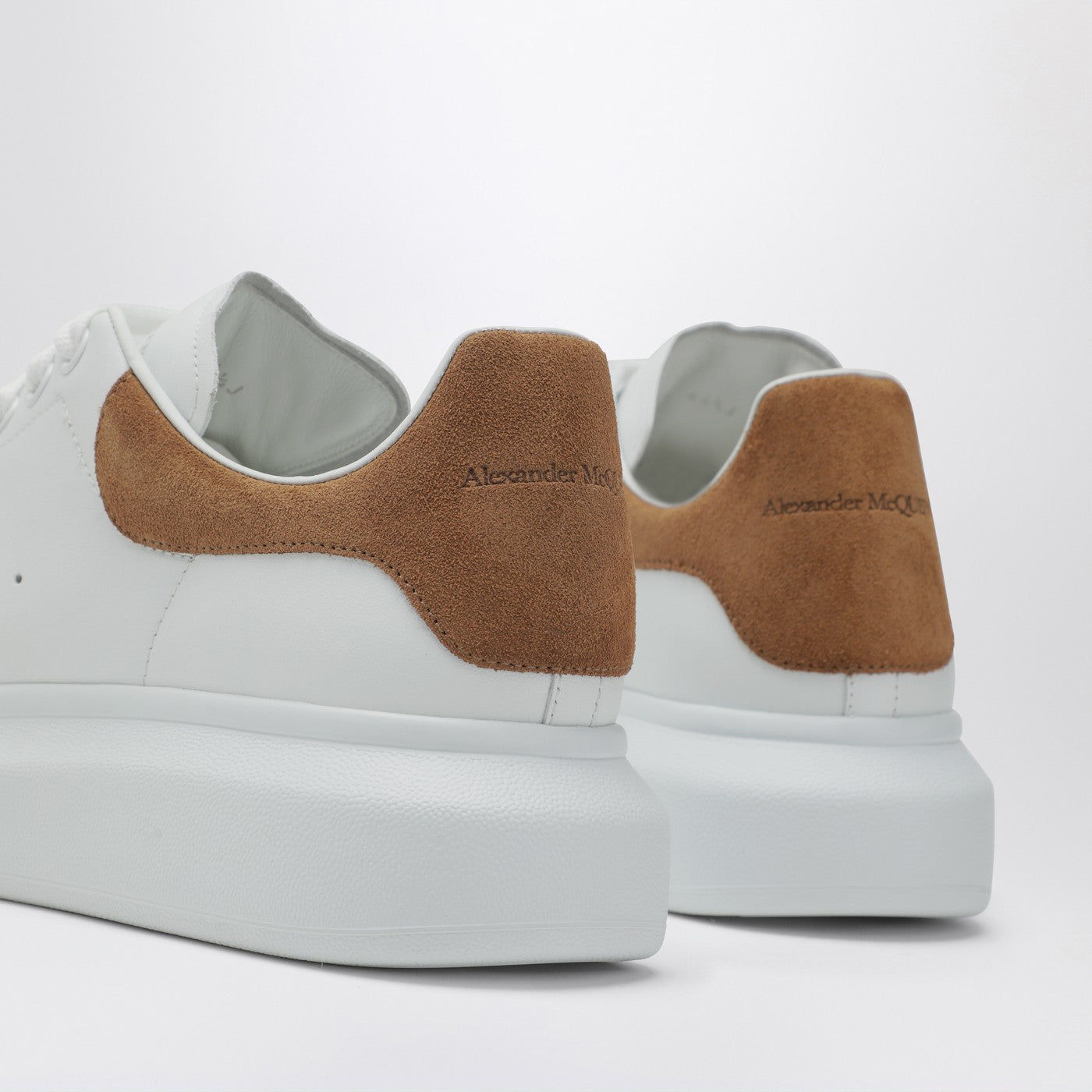 Oversize-Sneaker weiß/beige