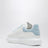 Baskets Oversize blanches/bleu poudre