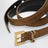 Cassandre caramel suede belt