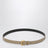 Dark beige Cassandre belt in box leather