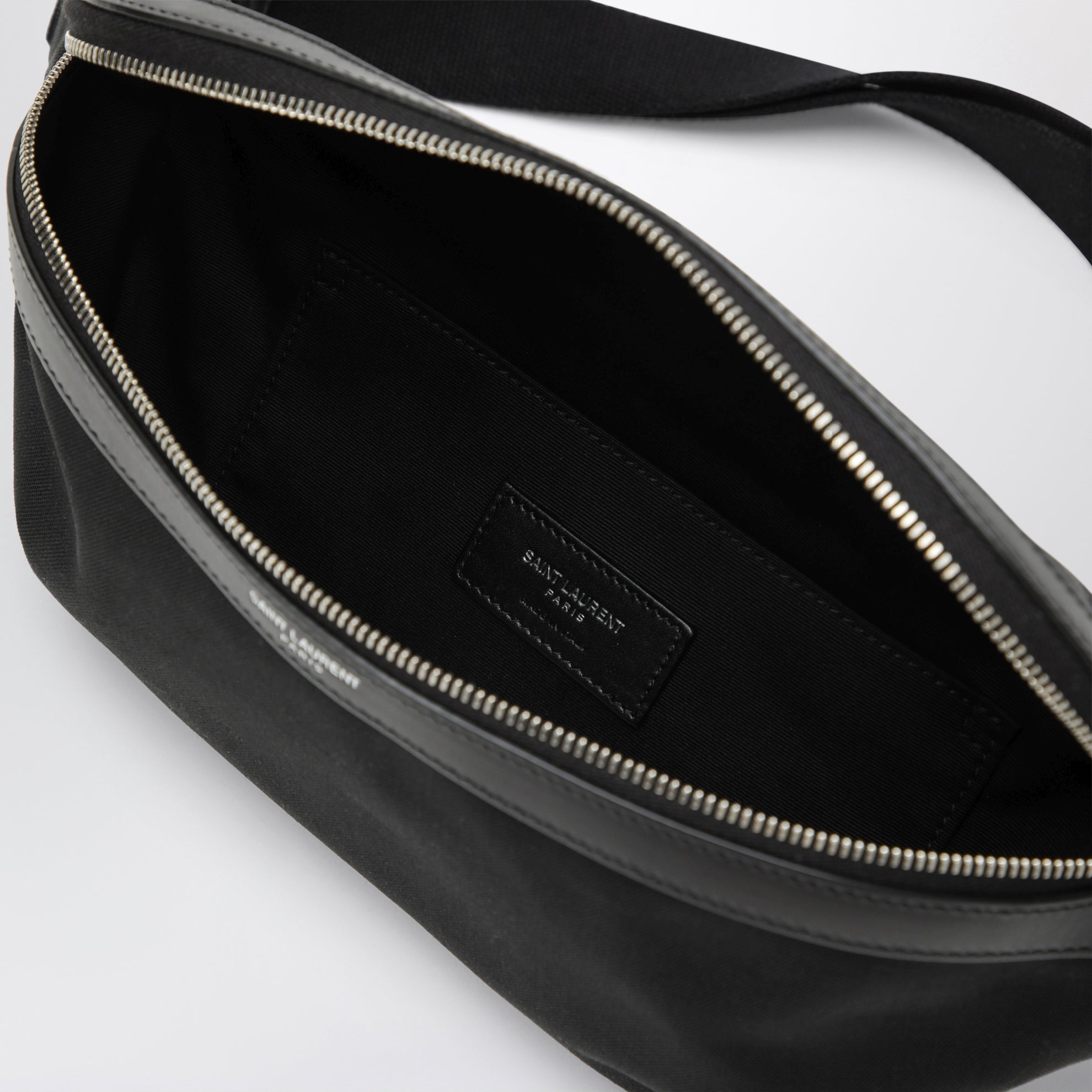 Sac bandoulière noir en canvas