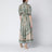 Wanderlust Billow Kleid mit Tapisserie-Print