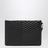Cassandre black quilted leather tablet sleeve