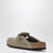 Taupe suede Boston clogs by Birkenstock