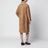 Cappotto color cammello in montone